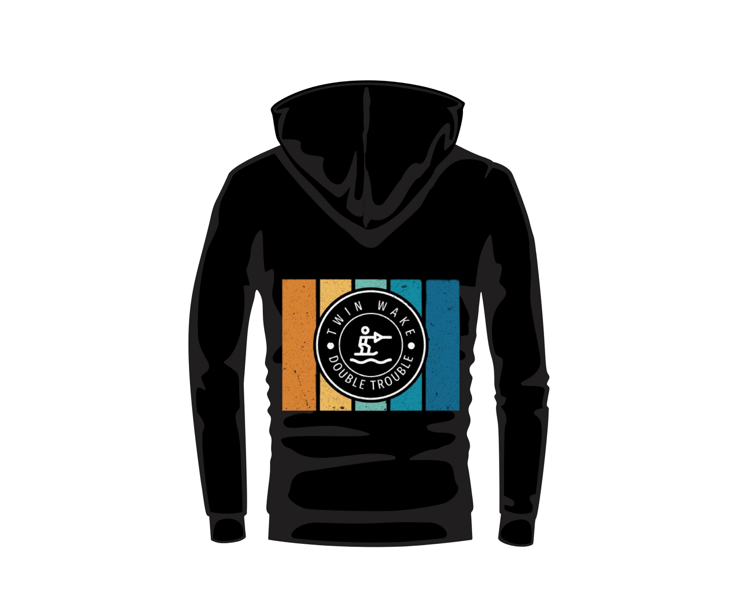 Striped twin wake jumper