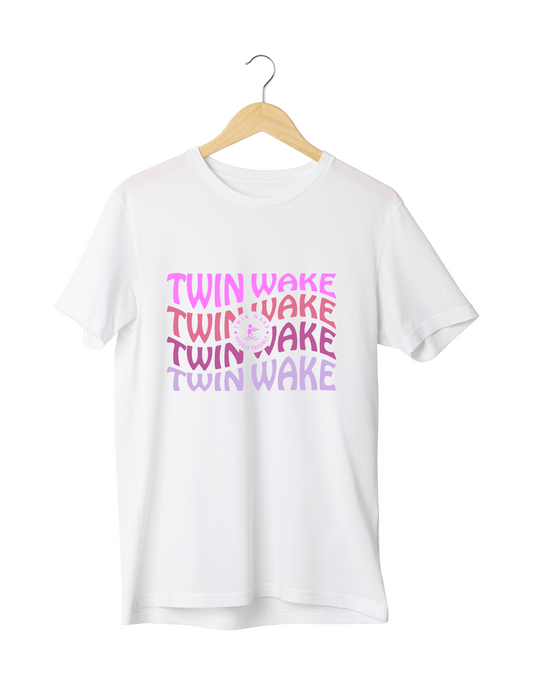 Womens Pink Warp T Shirt